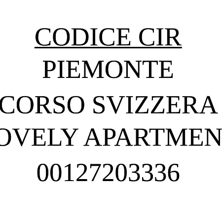 Corso Svizzera Lovely Apartment
